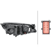 Hella Headlight Headlamp H7/H7 Left fits Opel Astra J 2009-2018