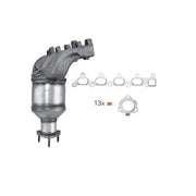 Hella Manifold Catalytic Converter fits Opel Astra G 2000-2005 1.8