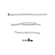 Hella End Silencer Rear fits Ford Fiesta 1983-1989 1.0 1.1
