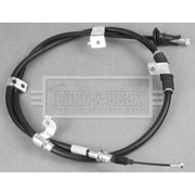 Borg & Beck Handbrake Cable Right Rear BKB3747
