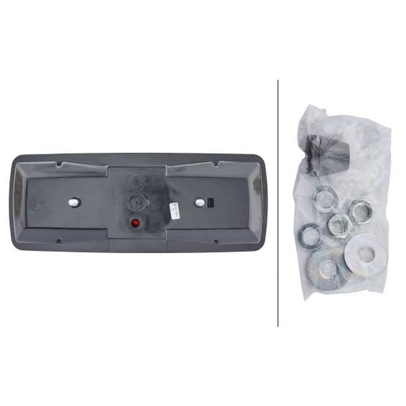 Hella Tail Light / Lamp R10W Left fits Man F9 1983-1986 15.192