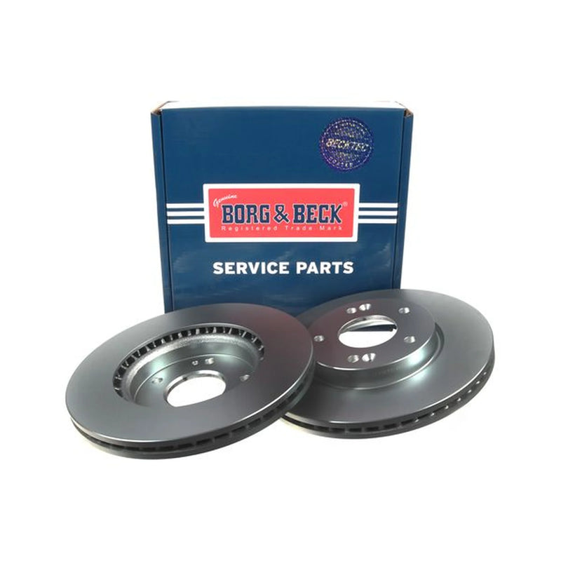 Borg & Beck Front & Rear Brake Discs & Pads fits Hyundai Veloster 2011-2017 1.6