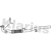 Klarius Exhaust Pipe OD fits Seat Ibiza 2002-2006 1.2
