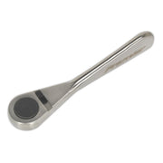 Sealey Ratchet Wrench Micro 1/4"Sq Drive Stainless Steel AK6960 Sealey - Dynamic Drive