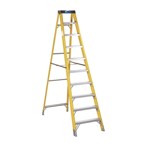 Sealey Fibreglass Step Ladder 9-Tread - BS EN 131 FSL10 Sealey - NN4 Online 
