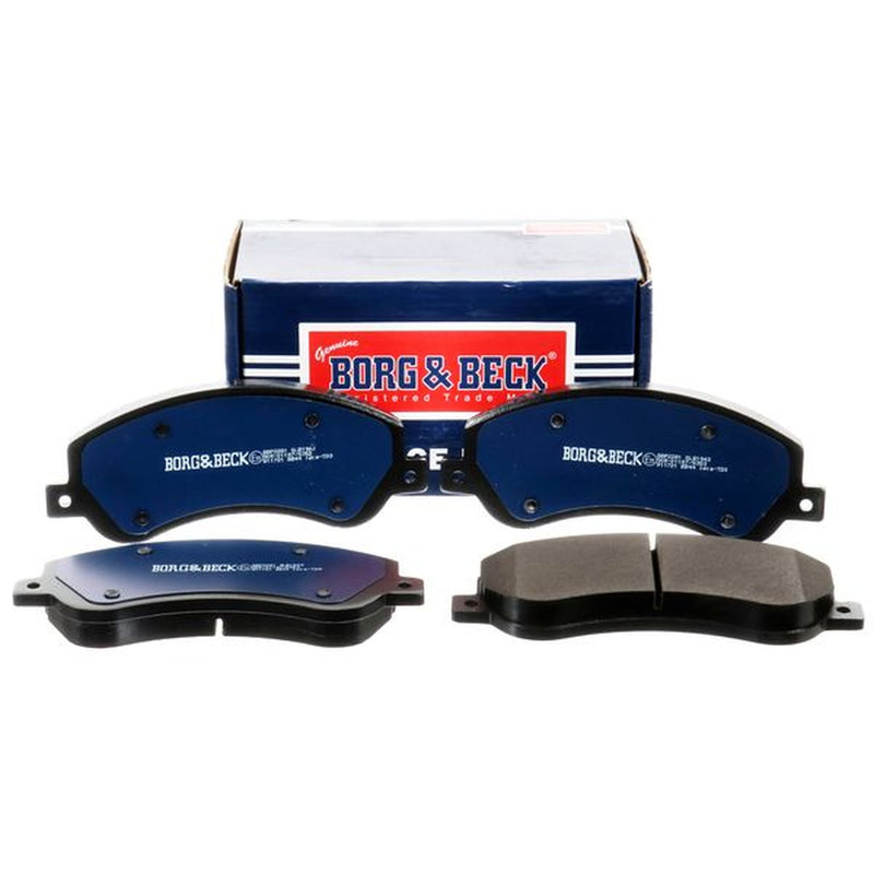 Borg & Beck Front Brake Vented Discs & Pads fits VW Amarok 2010-2022 2.0