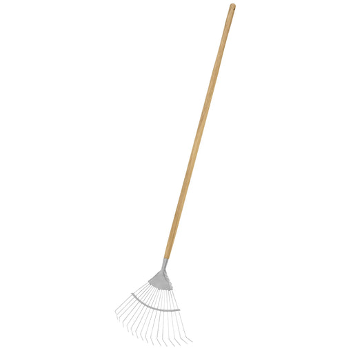 Sealey Premier Lawn Rake with Long Ash Handle 430x370mm