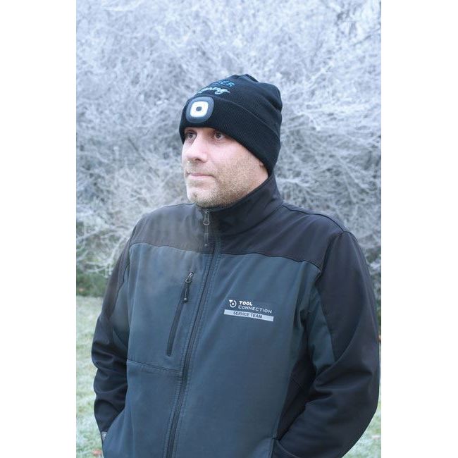 Laser Laser Tools Racing Beanie Hat with Rechargeable Lamp 6899 Laser - Dynamic Drive