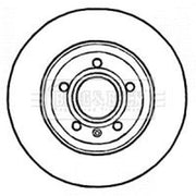 Borg & Beck Front & Rear Brake Discs & Pads fits Audi A4 B7 2004-2006 3.0