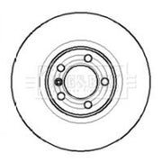 Borg & Beck Front & Rear Brake Discs & Pads fits Land Rover Discovery 1998-2004
