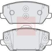 Apec Front Brake Pad Set fits Hyundai I30 2017 on 2.0