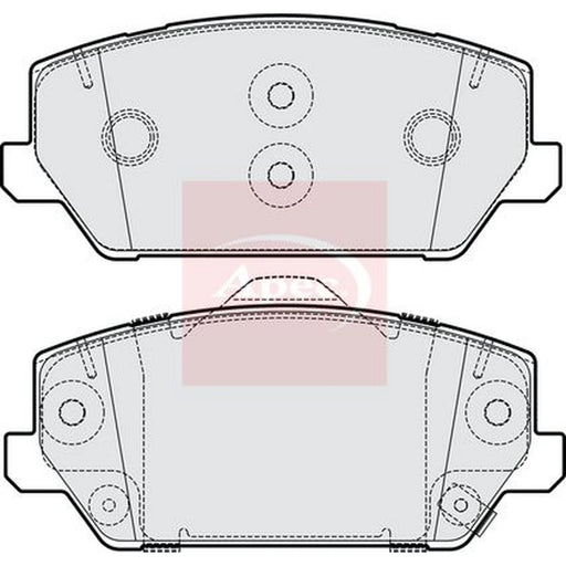 Apec Front Brake Pad Set PAD2270