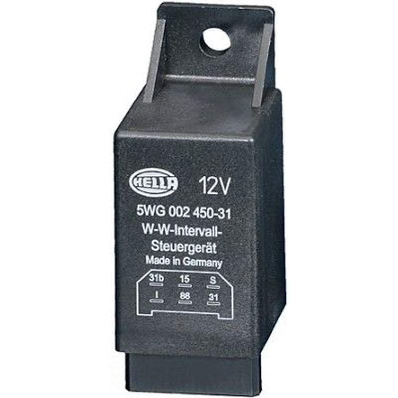Hella Wiper Interval Relay fits Mercedes-Benz Henschel 2-T 1973-1977 1.8 2.2