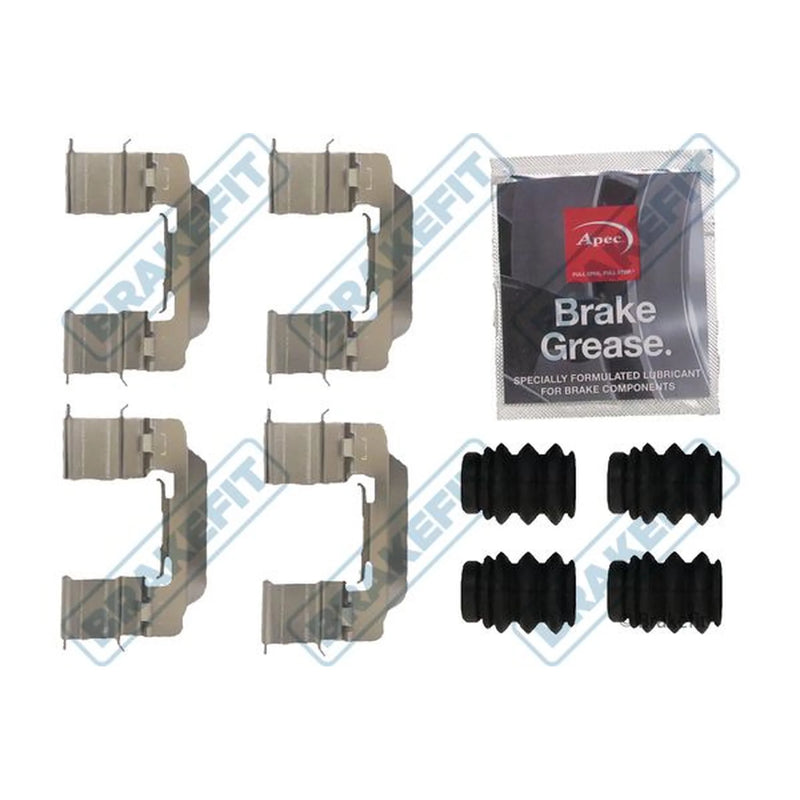 Apec Brake Pad Accessory Fitting Kit Front BKT1360