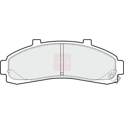 Apec Front Brake Pad Set PAD988