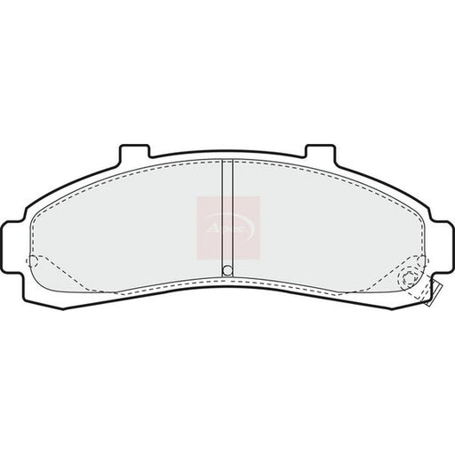 Apec Front Brake Pad Set fits Ford Usa Explorer 1996-2001 4.0