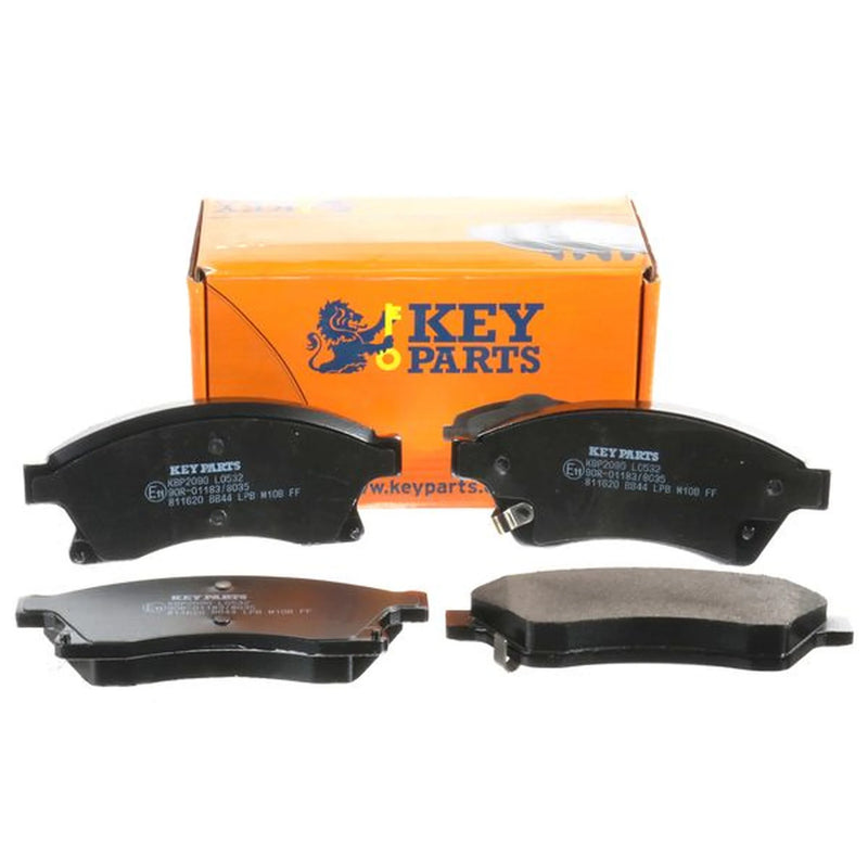 Key Parts Front & Rear Brake Discs & Pads fits Opel Astra J 2012-2015 1.7