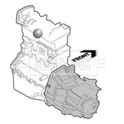 Borg & Beck Engine Mount Mounting BEM3586
