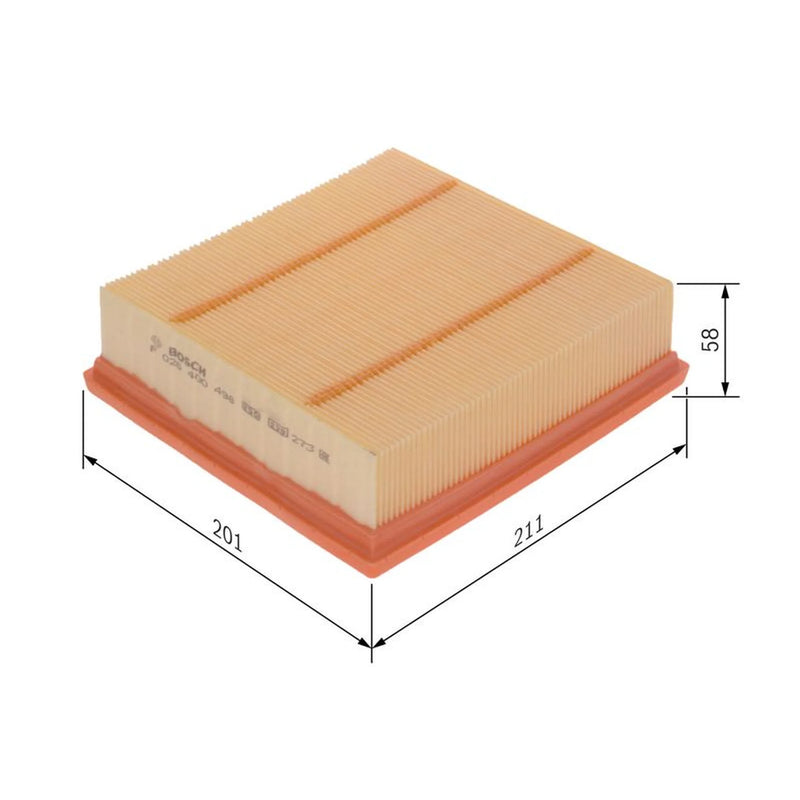 Bosch Engine Air Filter F 026 400 498
