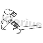 Klarius Diesel Particulate Filter W/Cat T/A fits Seat Arona 2017 on 1.0