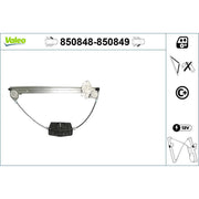 Valeo Electric Window Regulator Lifter Right Front 850849