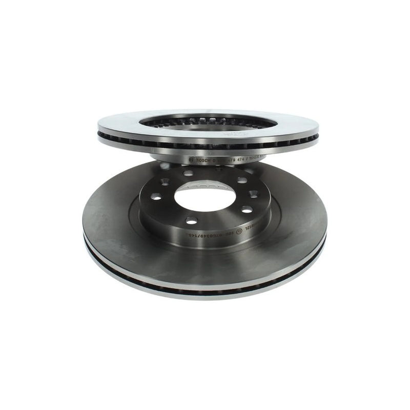 Bosch 2 x Vented Brake Discs fits Mazda MX-5 2005-2016 1.8 2.0