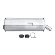 Hella End Silencer Rear fits Peugeot 206 1998-2009 1.4 1.9