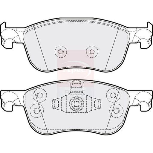 Apec Front Brake Pad Set PD3893