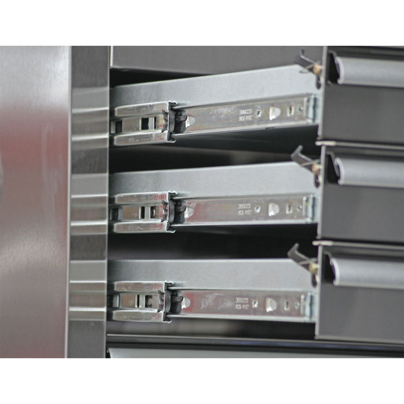 Sealey Top Chest 4 Drawer 675mm Stainless Steel Heavy Duty Tool Storage Box Sealey  - Dynamic Drive