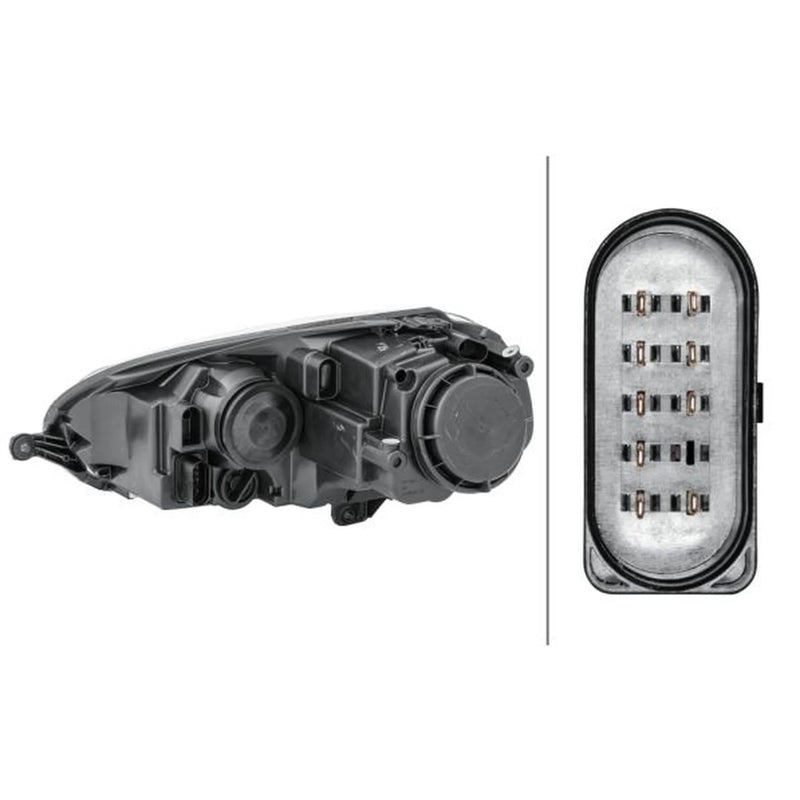 Hella Headlight Headlamp H7/H7 Right fits VW Golf V 2003-2008 1.4 1.6 1.9 2.0