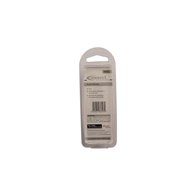 Connect Push Rivet - for Mitsubishi, General Use 10pc 36513 Tool Connection - Dynamic Drive