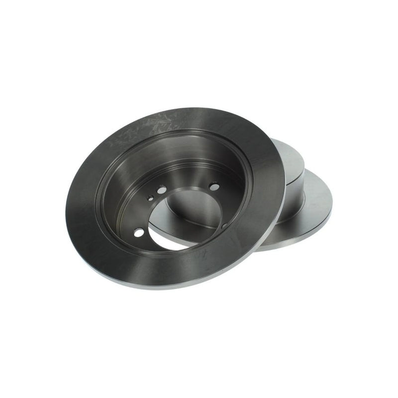 Bosch 2 x Solid Brake Discs fits Mitsubishi Shogun Pinin I 1999-2007 1.8 2.0