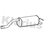Klarius Box With Tail Pipe Rear fits Skoda Scala 2019 on 1.0