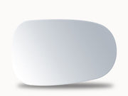 Summit Stick-On Standard Mirror Glass fits Renault Clio 94 on RHS LHS Summit - Bars 4 Cars