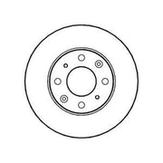 Abtex Front & Rear Brake Discs & Pads fits Honda Jazz II 2002-2008 1.2 1.3