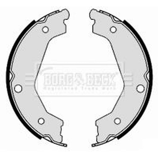 Borg & Beck Parking Brake Shoe Set BBS6380
