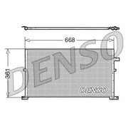 Denso Air Conditioning Condenser DCN10013