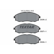 Textar Front Brake Pad Set 2353601