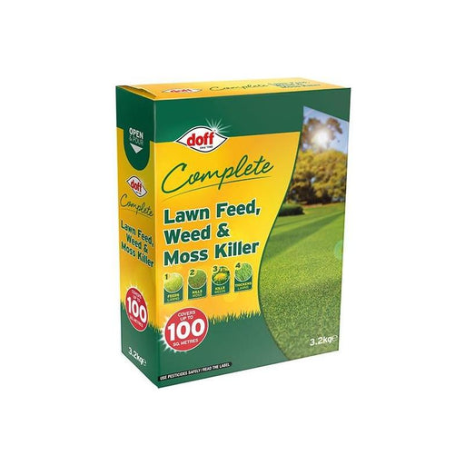 Doff Complete Lawn Feed, Weed & Moss Killer 3.2kg DOFF - NN4 Online