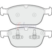 Fahren Front Brake Pad Set FBP3692