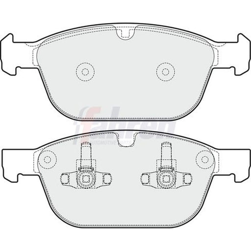 Fahren Front Brake Pad Set FBP3692
