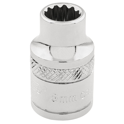 Draper HI-TORQ 12 Point Socket, 3/8" Sq. Dr., 8mm 32768 Draper - Dynamic Drive