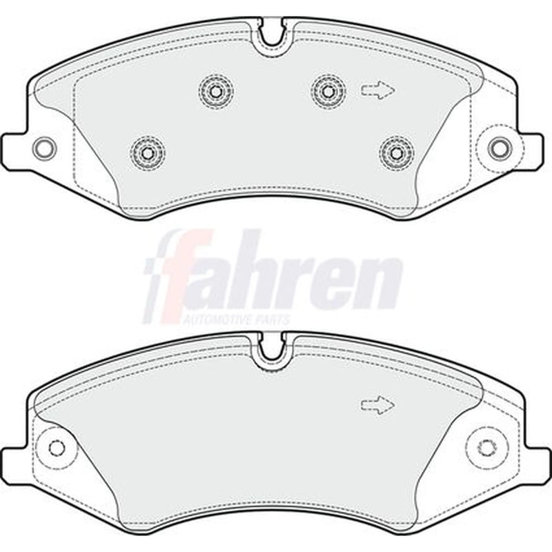 Fahren Front Brake Pad Set FBP3264