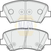 NAPA Front Brake Pad Set fits Hyundai Elantra V 2011-2015 1.6
