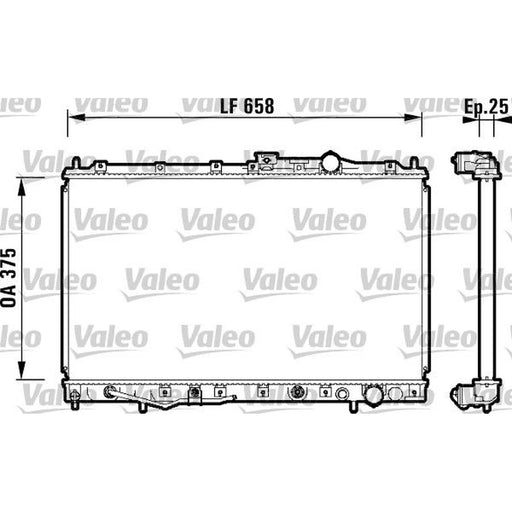 Valeo Engine Radiator 734132