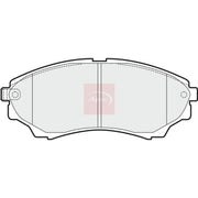 Apec Front Brake Pad Set fits Ford Ranger 1999-2012 2.5 3.0