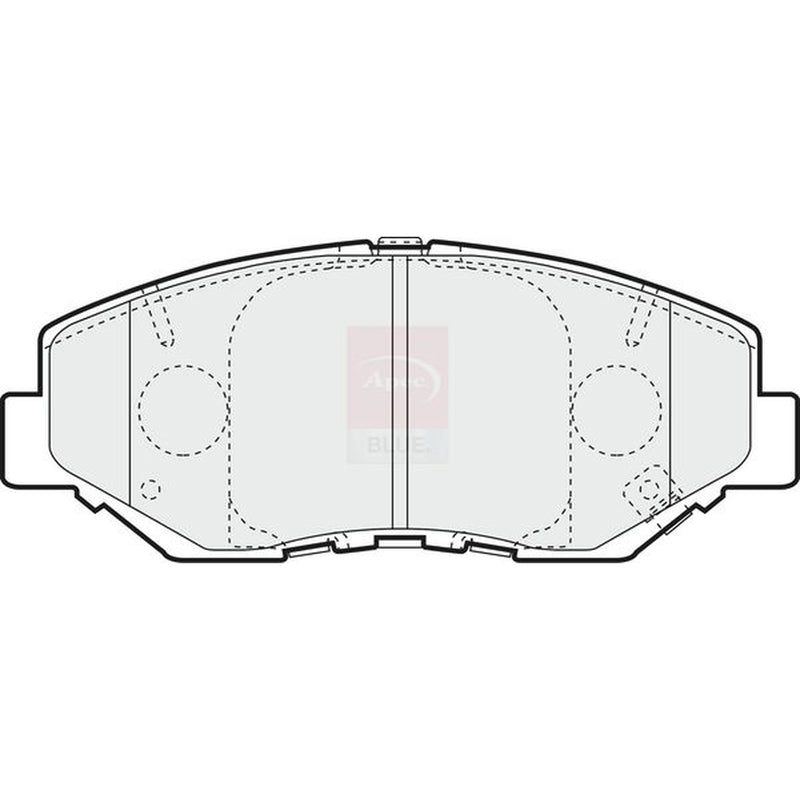 Apec Front Brake Pad Set fits Honda Cr-V 2001-2007 2.0 2.2