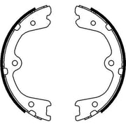 Mintex Parking Brake Shoe Set fits Mercedes-Benz X-Class 2017-2020