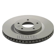 Juratek Front Brake Vented Discs & Pads fits Nissan Qashqai I 2007-2013 1.6 2.0