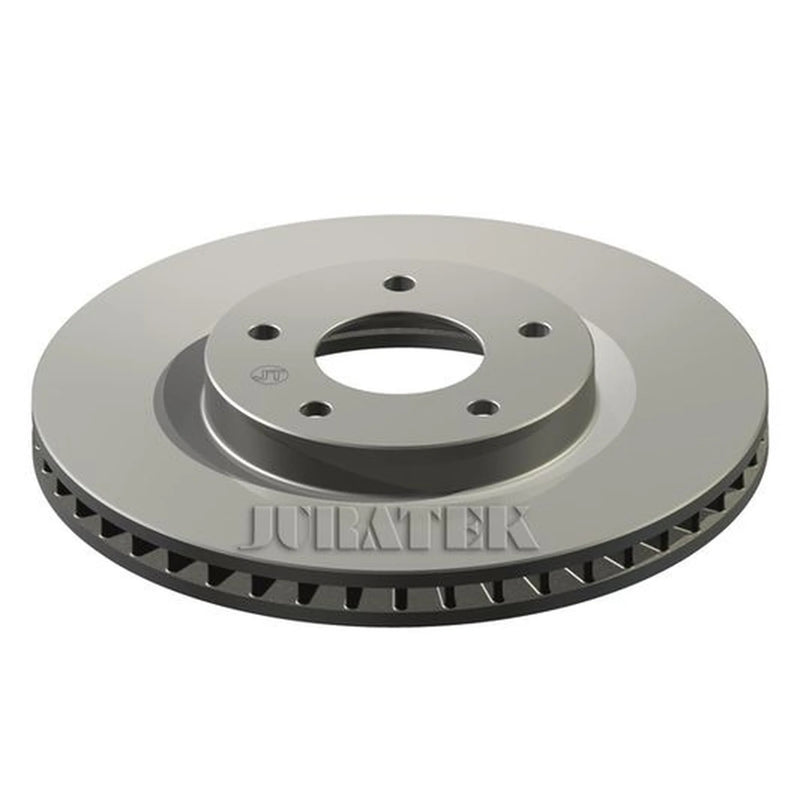 Juratek Front Brake Vented Discs & Pads fits Nissan Qashqai I 2007-2013 1.6 2.0